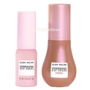Glow Recipe Watermelon Glow Mini Niacinamide Dew and Hue Drop Duo, 2 x 15 ml